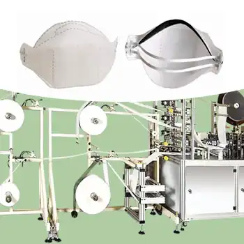3 panels mask making machine