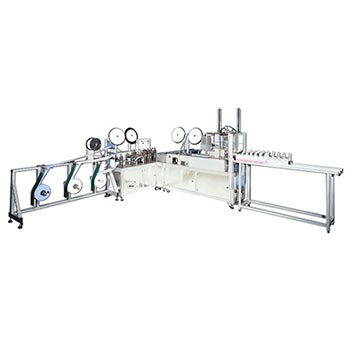 Automatic Ear-Loop Mask Making Machine(Ear loop mask machine), NC-566 please refer the machine vedio